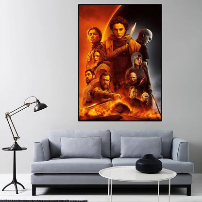 Dune Part Two Poster Home Room Decor Livingroom Bedroom Aesthetic Art Wall Painting Stickers