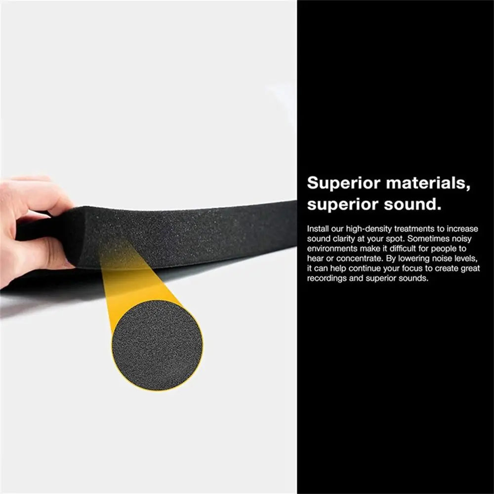1 Set Studio Monitor Speaker Acoustic Foam Isolator Pads Anti-shock Anti-skid Sponge Desktop Speakers Isolation Panels 33x27x4cm