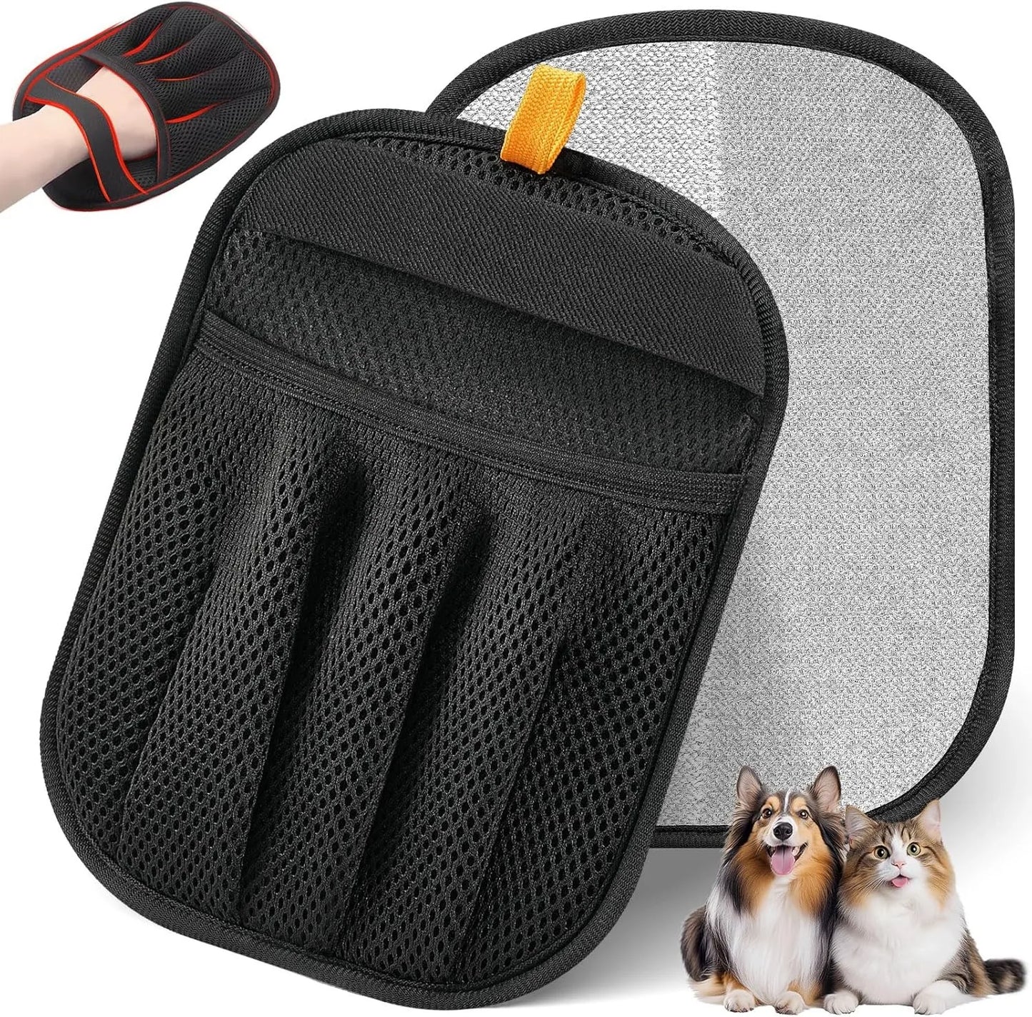 Pet Hair Removal Glove for Cats Dogs Electrostatic Glove Magic Brush gloves cat glove pet grooming pet items grooming items