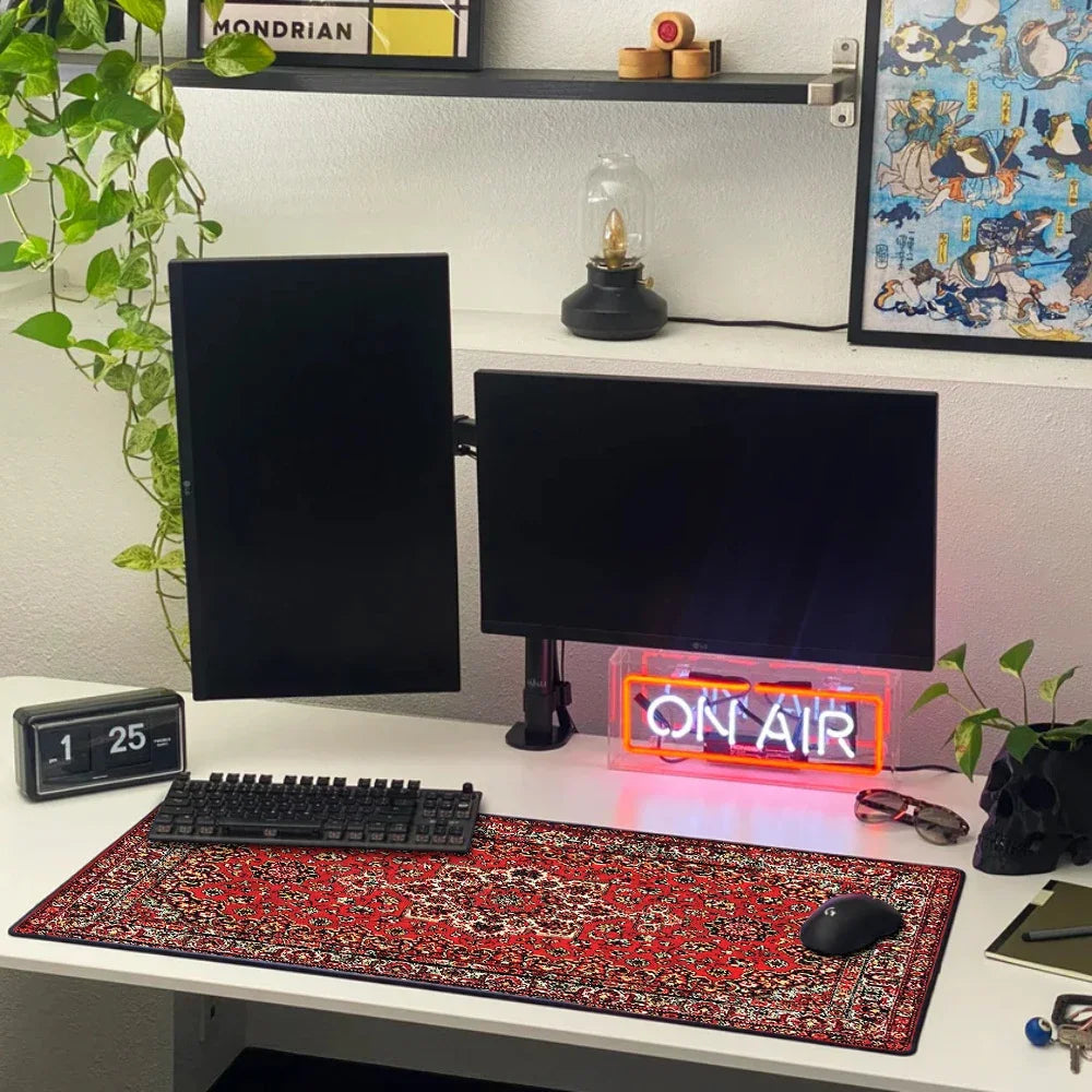 Persian Mouse Pad Large Xxl Big Office Carpet Mouse Mats Gamer Rug Desk Accessories Computer Table Pads Company Speed Extended