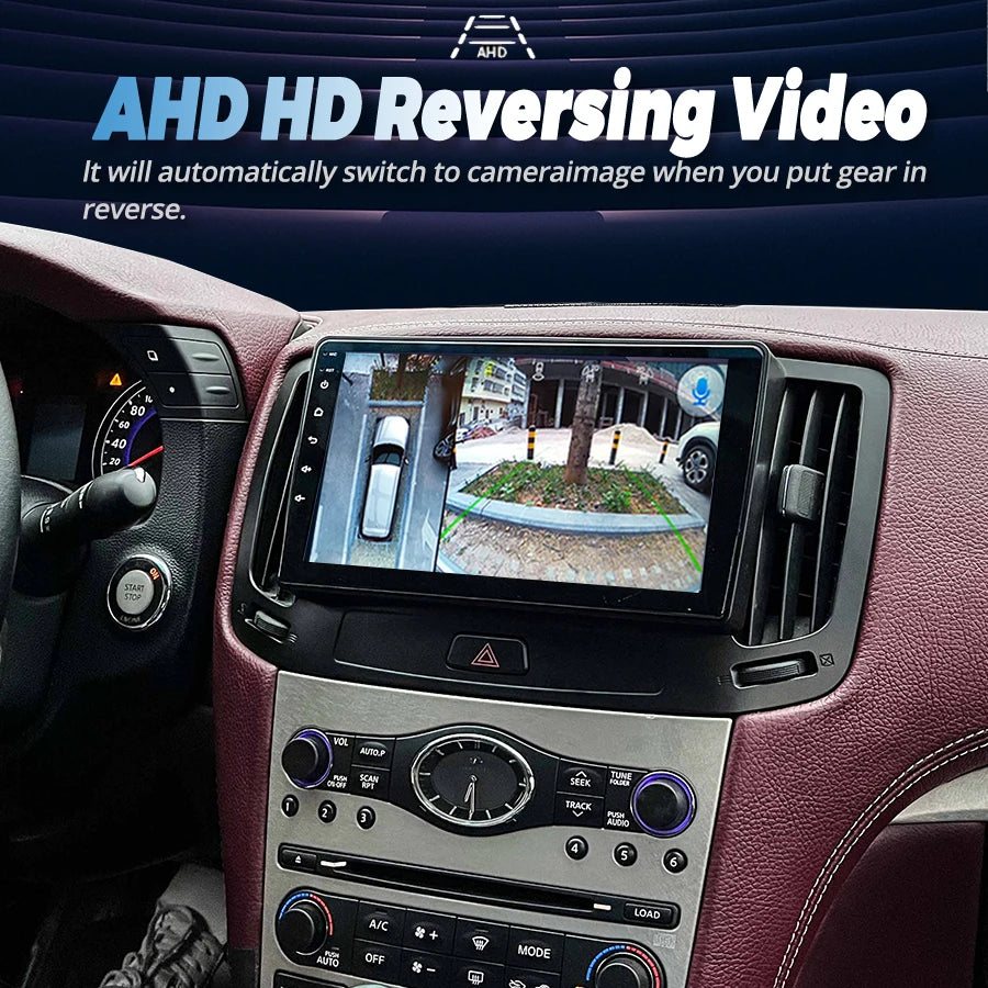 Yes Car Radio 9‘’ For Infiniti G25 G35 G37 2004-2013  Android 15 GPS Navigation Auto Stereo Multimedia Player Head Unit CarPlay