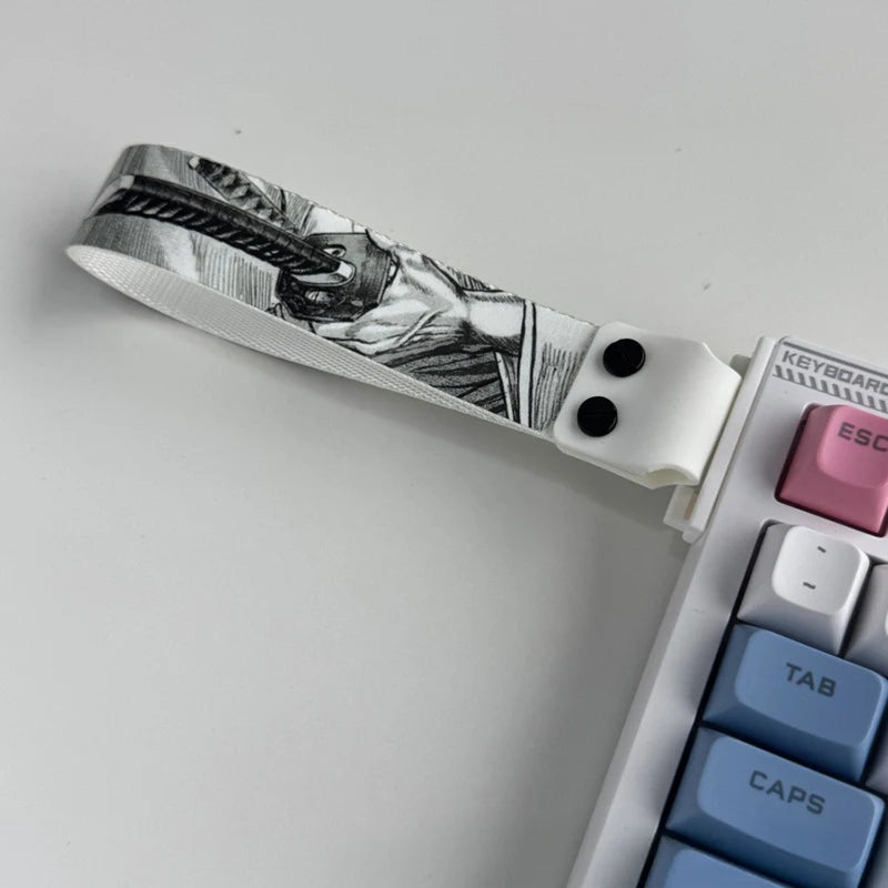 Fashion Keyboard Ribbon Mechanical Keyboard Strap Universal Personalized Anime Keyboard Ribbon Keyboard Decor Accessories