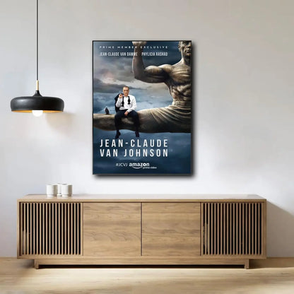 Van Damme Poster Canvas Painting Wall Art for Picture Coffee House Bar Living Room Bedroom Restaurant Home Wall Decor