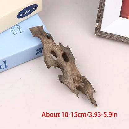 New Wood Aquarium Decor, Driftwood Water Feature Ornamental Accessories For Fish Tanks With Natural Holes Suitable For Shrimp
