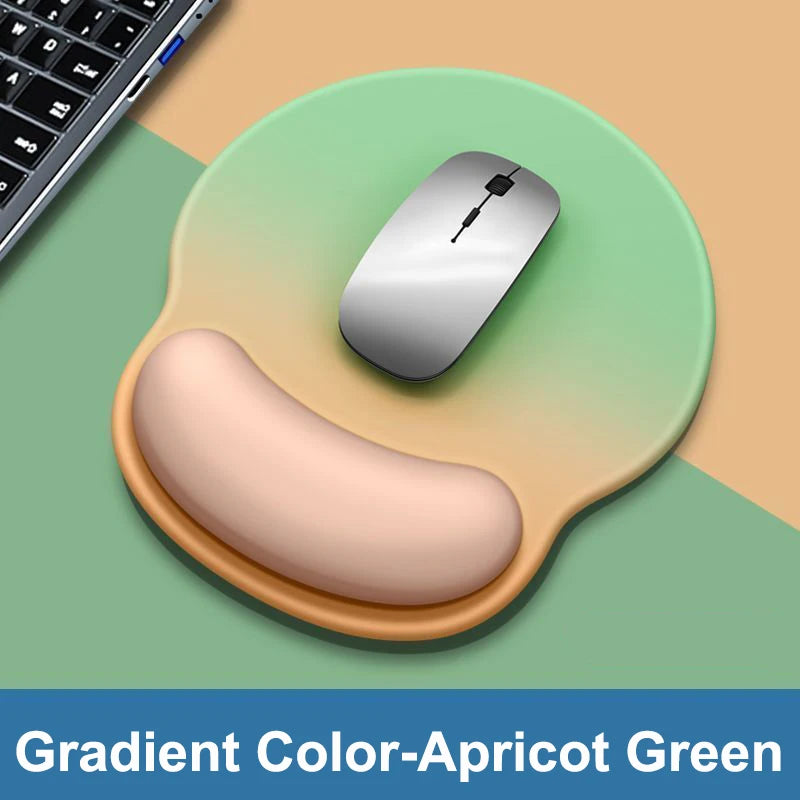 Computer Game Mouse Pad Environmental Milk Silk Fabric + Plastic Bottom + Memory Foam Ergonomic Mousepad for Office Accessories