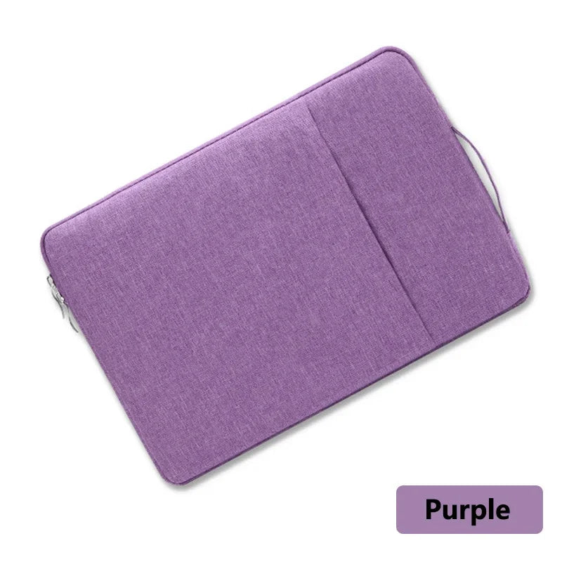 Laptop Handbag Case for DELL 13.3' 14' 15.6' 16' Waterproof Zipper Portable Shockproof Notebook Bag Cover for DELL 12.5'