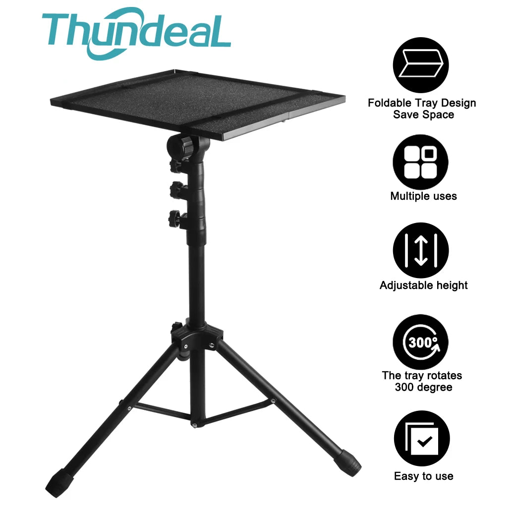 Universal Projector Tripod Stand 160cm Fit 10KG Projector Stand Bracket Adjustable Tabletop Floor Projector Stand Bracket DSLR
