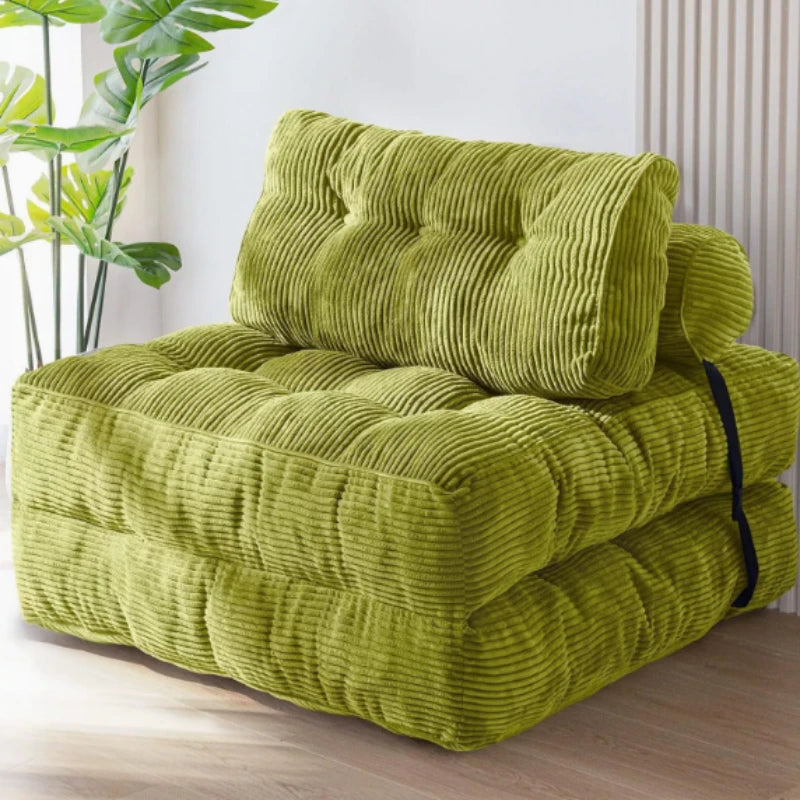 2026 New Vacuum Compressed Lazy Sofa - A Single-person Sofa with Foldable Sleepable and Lieable Sponge Particles