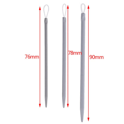 3pcs/set Nylon Wire Knitting Needles Yarn Sewing Needles Apparel Sewing & Fabric Art Craft Wool Thick Knitter