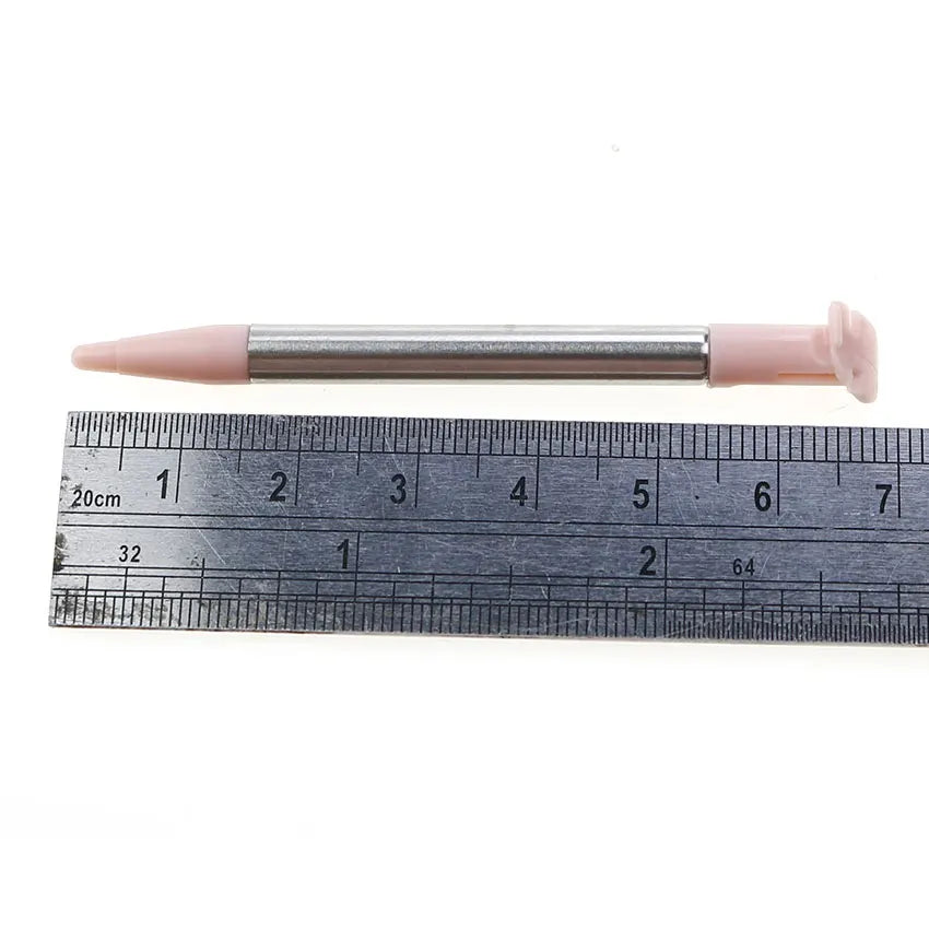 JCD 10pcs For New 2DSLL 2DSXL Game Console Plastic & Metal Telescopic Stylus Touch Screen Pen For New 2DS LL XL