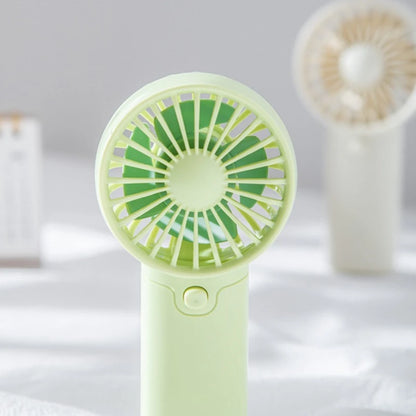 Portable Fan Convenient Mini Pocket Fan for Summer Outdoor Travel Home Offic Handheld Fan Lightweight AAA Battery Air Coolers
