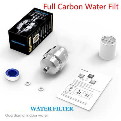 Filter Element 15-20 Grade Water Purification Household Water Purifier Shower Filter Set Bathing To Remove Residual Chlorine