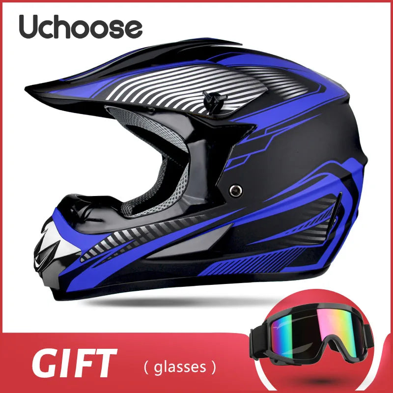 Full face motorcycle helmet for mountain bike  off-road  classic, MTB, racing, motocross, downhill, downhill