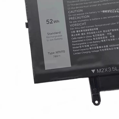 N7HT0 WPK5N 41GJW TVKGH N7HTO 089GNG  Laptop Battery for Dell  Latitude 15 9510 2-in-1  7.6V 52WH