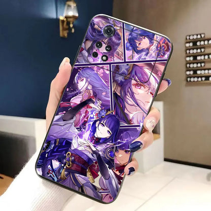 Zhongli Xiao Genshin Impact Phone Case For Xiaomi 15 15T 14T 13 12T 11 11T POCO F8 F7 F6 F5 X8 X7 X5 M6 M7 PRO Case Funda Cover
