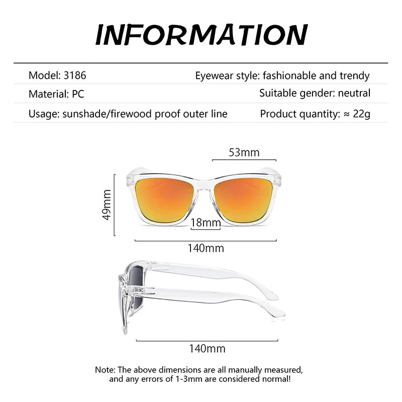 Sunglasses Man Anti-uv Sun Glasses Coating Lens Driving Fishing Sun Glasses UV Protection Outdoor Sports Shades New