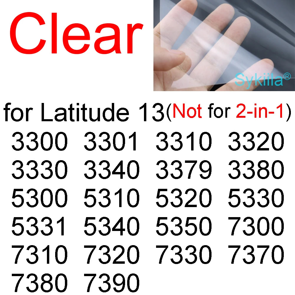 Screen Protector for Dell Latitude 15 3550 3540 3530 5550 5540 5531 5530 5521 5520 5510 15.6 Guard HD Clear Matte Frosted Skin