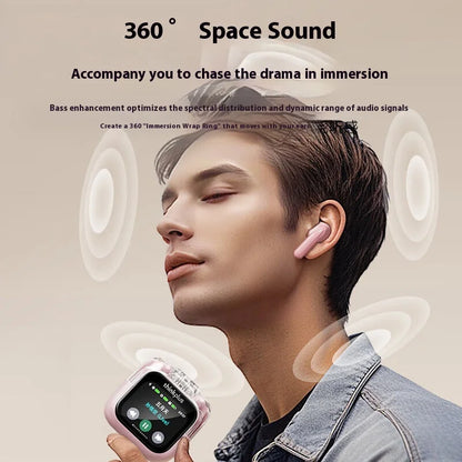 Original Lenovo LP70 PRO Intelligent Touch Screen Wireless Earphones Bluetooth Headphones Music Call Game Noise ReductionEarbuds