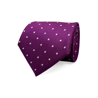 Purple Solid Red Mens Neckties Pink Fashion Ties for Male Party Dropshipping Wedding Gift