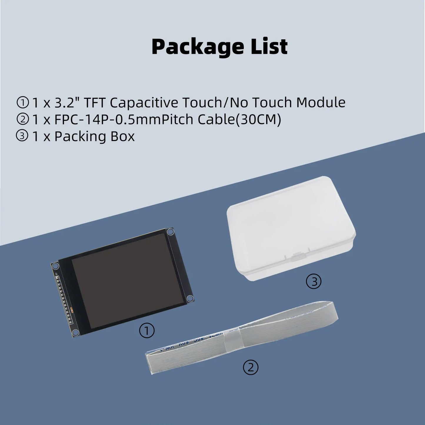3.2inch SPI TFT LCD Screen Colorful IPS capacitive Touch Display Module ILI9341 240*320 IPS For Esp32&arduino