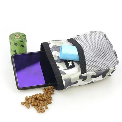 Large Capacity Wear-Resistant Outdoor Portable Dog Snack Training Bag Durable Waist Bag for Puppy Pet Supplies