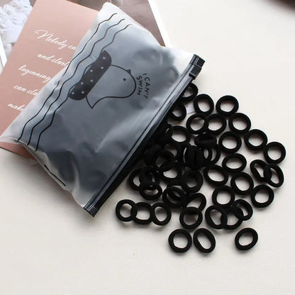 2pc Pet Supplies 100pcs/set Elastic Pet Hair Band Dog Grooming Accessories Bow with Hair Bands for Dogs Headwear Puppy Cat Bow