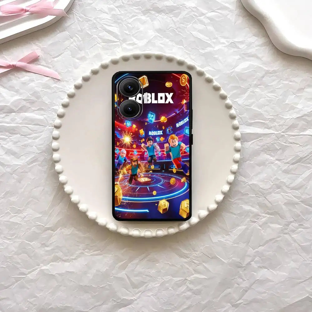 Game-R-rOBLOXE Phone Case For Xiaomi Mi 5X 8 9 10 11 12 Lite Pro 10T PocoX3pro PocoM3 Note 10 Pro Lite