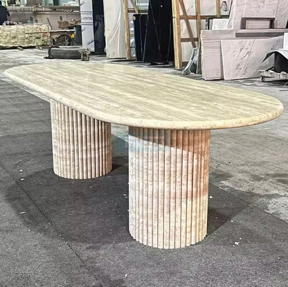 20 Seater Hotel Dining Table Electric Large Round Table Commercial Banquet Solid Wood Dinner Table