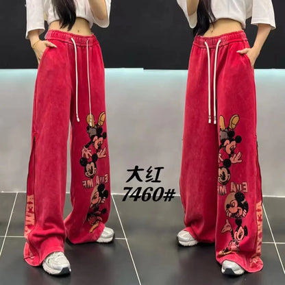 Original Design Sense Long Slacks 2025 Autumn New Fashionable Loose Casual Pants Ladies With Draped Straight Wide-Leg Trousers