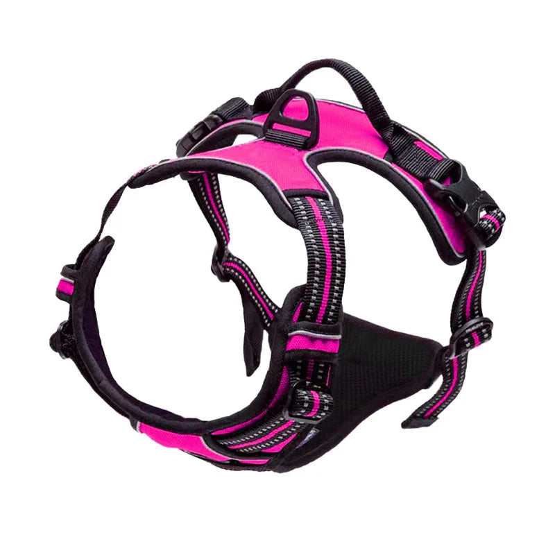 Dog Collars Harness Big Vests Leash Reflective Chest Strap Large Dog Chain Traction Rope Dog Pet Supplies Puppy Accessories