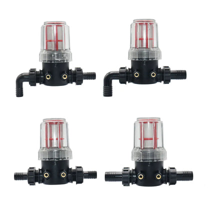 Transparent 60 Mesh Fine Filtration Water Filter With 20mm, 25mm Barbed Agriculture Tools Garden Irrigation Filter 1 Pcs