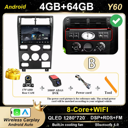 Android 16 GPS Navigation  For Ford Mondeo 2004 -2007 Auto Multimidia Video Player Carplay Head Unit Radio Stereo Car Dvd WIFI
