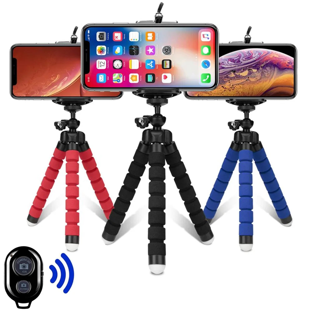 Stativ, Handy-Stativ, Handykamera-Halterung, Smartphone-Einbeinstativ, Mini-Stativ, Stativ für Handy
