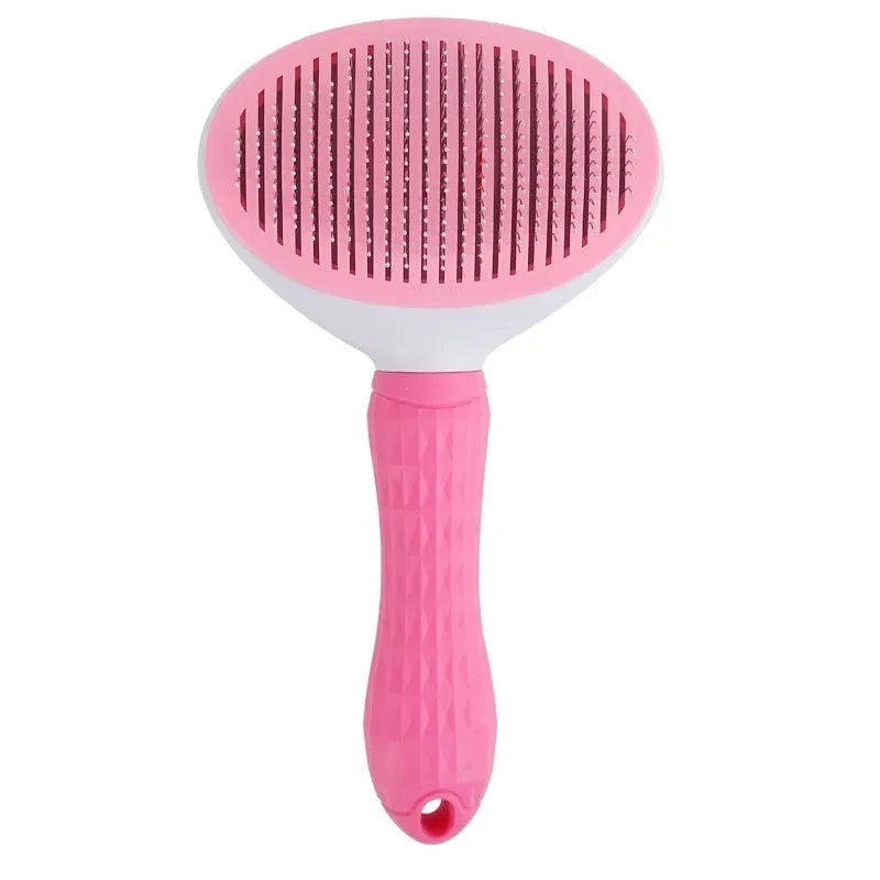 Cleaning Pet Supplies Grooming Brush Dematting Tool Slicker Brush for Dogs and Cats Effortless Hair Remover Comb for Shedding