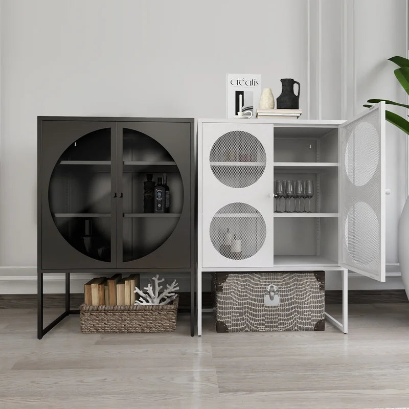 Storage Trendy Living Room Cabinets Small Simple Industrial Design Living Room Cabinets Round Square Woonkamer Kasten Furniture