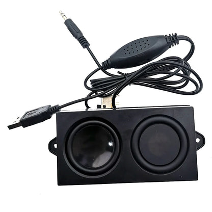 Computer mini USB speakers portable wired bass Mono speakers desktop small speakers laptop phone MP4 MP3 Computer Players