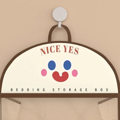 Socks Bra Storage Bag Large Capacity Breathable Mesh Bags Wall Hanging Behind The Door Bedroom Underwear Organizer Mesh Pocket