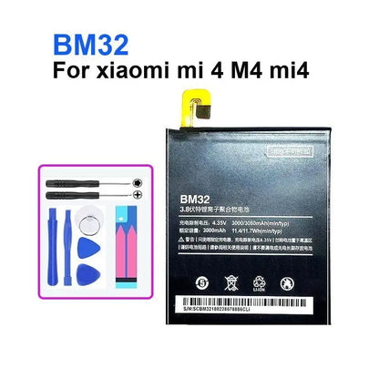 Phone Battery For Xiaomi Mi 4S 5 M5 4C 5C 5X 6 6X 7 8 A2 Redmi Note 5A Prime S2 Pro Y1 Mia1 Lite Batteries + Track NO