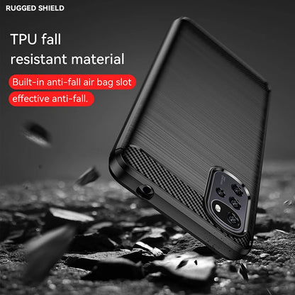 For Lenovo K15 Plus Case Bumper Anti-knock Silicone Carbon Fiber Back Cover For Lenovo K15 Plus Case For Lenovo K15 Plus Case