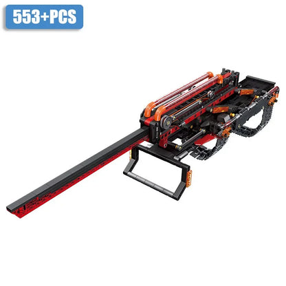 Creative Ice Wolf Claw Sword Model MOC Building Blocks DIY Anime Knife Bayonet Educational Bricks Toys For Childrens Boys Gifts