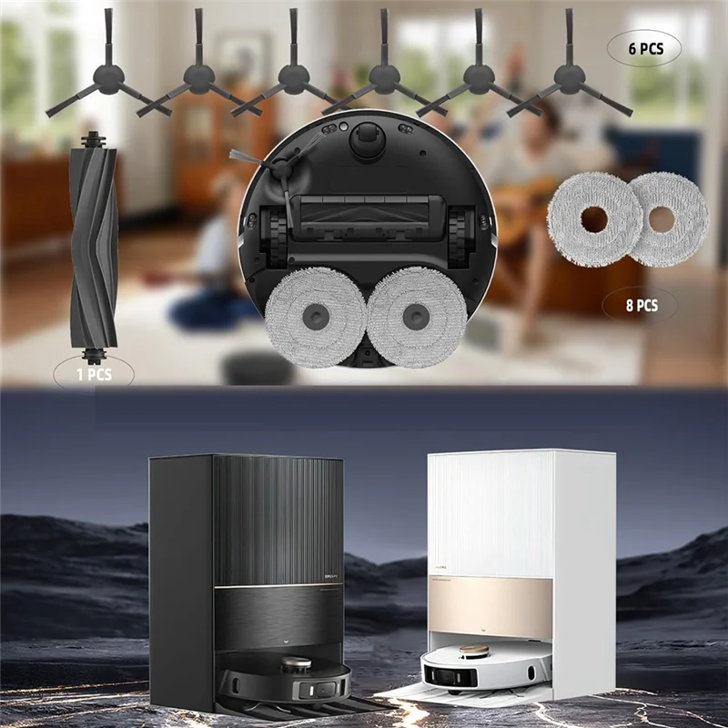 B89B-Replacement Parts For Dreame L20 Ultra/L20 Ultra Complete S20 Ultra/S20 Ultra Complete Vacuum Cleaner Replacement Parts
