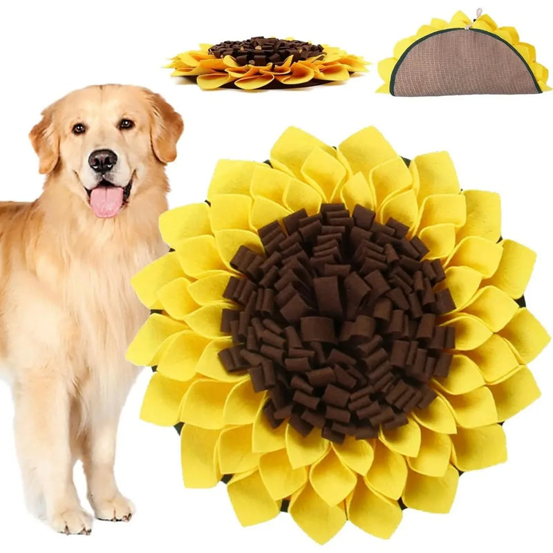 Dog Toys Snuffle Mat for Slow Feeding Puppy Sniffing Pad Smell Training Interactive Puzzle Toy Indoor Stress Relief Pet Supplies