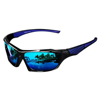 Polarized Sunglasses Men Comprehensive Protection Sun Glasses Comfortable Lightweight Frame Sport Eyeglasses for Driving Fishing