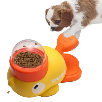 Little Yellow Duck Pet Leaking Device, Interactive Educational Training Toy, Puppy Leaking Feeder & Pet Supplies