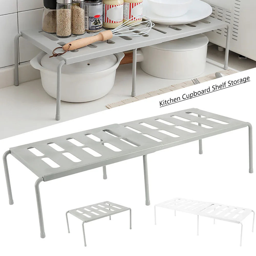 Stretchable Closet Storage Shelf Rack Space Saving Multifunctional Wardrobe Cupboard Decorative Shelves Cabinet Holders for Home