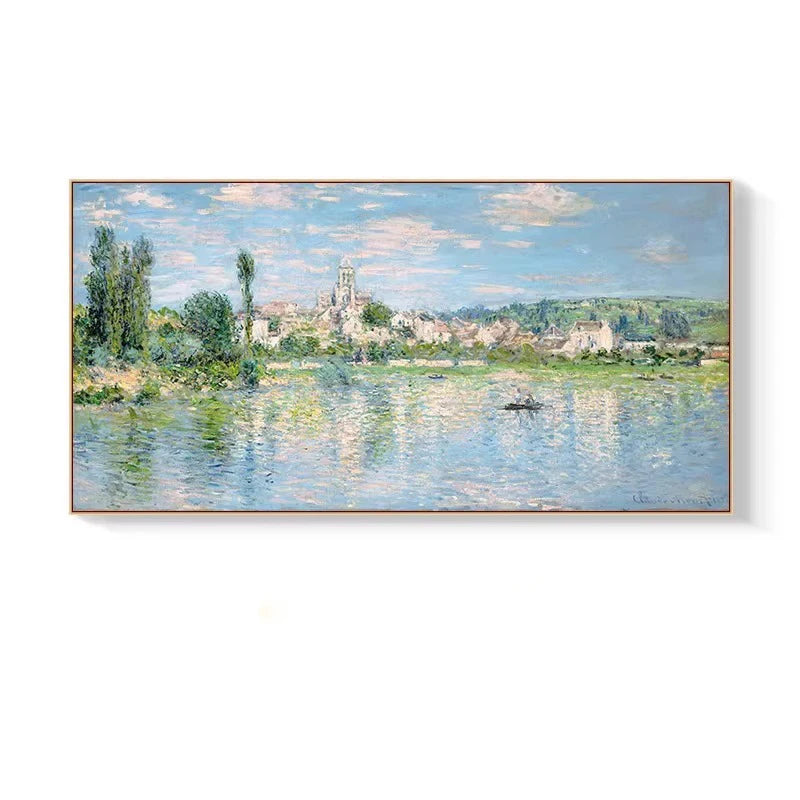 Impressionist Monet Van Gogh Famous Paintings Bedroom Wall Decor Mural Hotel Landscape Canvas Posters and Prints Room Picture
