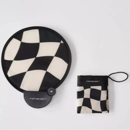 Portable Handheld Folding Fan with Storage Bag Compact And Portable Suitable for Outdoor Activities in Summer