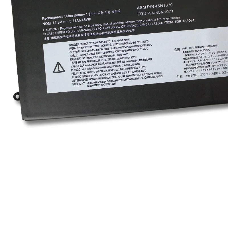 45N1070 Laptop Battery for Lenovo ThinkPad X1C 2013 Carbon ThinkPad X1 Carbon Series 3444 3448 3460 Tablet 45N1071