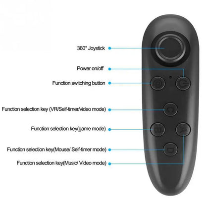 Remote Control Mobile Phone VR Glasses Wireless Android Smart Phone Gamepad Remote E Book Page Turning Lever