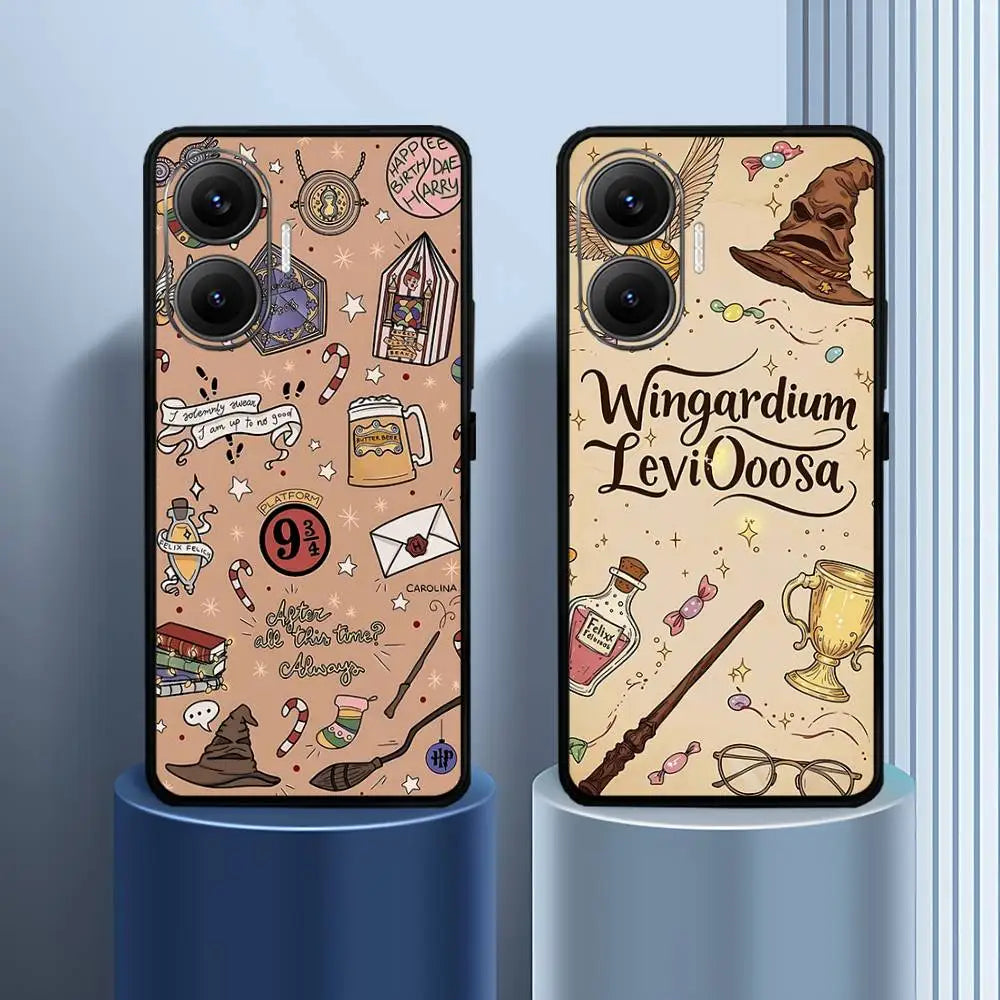 H-Harries Movie P-Potters Phone Case For Xiaomi Mi 5X 8 9 10 11 12 Lite Pro 10T PocoX3pro PocoM3 Note 10 Pro Lite